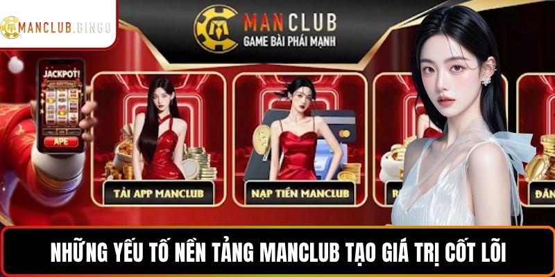 Những yếu tố nền tảng Manclub tạo giá trị cốt lõi