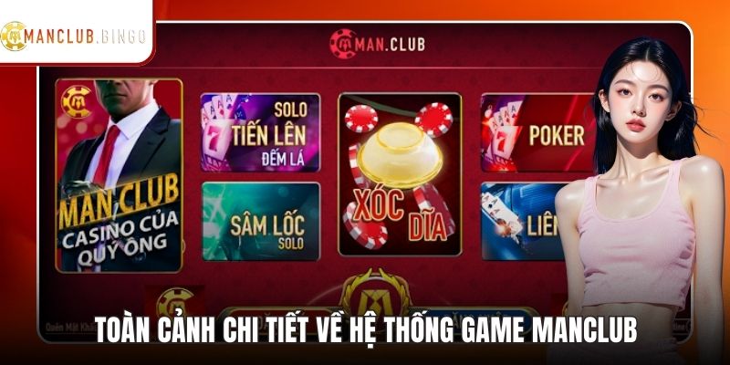 Toàn cảnh chi tiết về hệ thống game Manclub